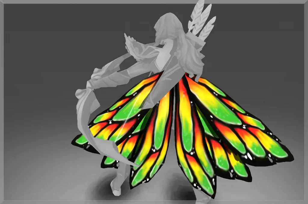 Скачать скин Wings Of The Papillion Weald мод для Dota 2 на Windranger - DOTA 2 ГЕРОИ